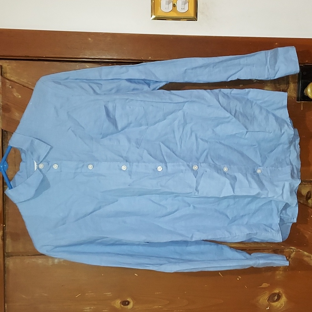 Blue Button Down